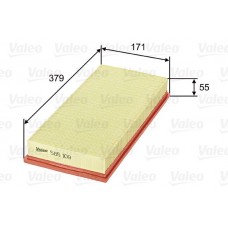 585109 VALEO Повітряний фільтр