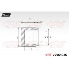 72954025 MAXTECH Поршень корпус скоби гальма