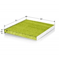 CKA27001 TECNECO FILTERS Фільтр повітря у внутрішньому просторі