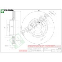 V238 PILENGA Гальмівний диск