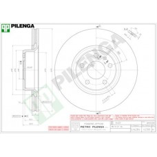 V238 PILENGA Гальмівний диск