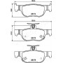 PP-320AF JAPANPARTS КомплеК т гальмівних колодок, дискове гальмо