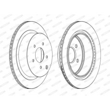 DDF1506C FERODO Гальмівний диск