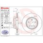 09.A712.11 BREMBO Гальмівний диск