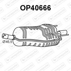 OP40666 VENEPORTE Глушник вихлопних газів кінцевий