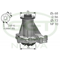 PA11134 GGT Водяний насос охолодження двигуна