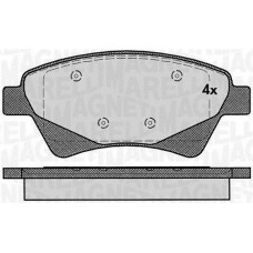 363916060380 MAGNETI MARELLI Комплект гальмівних колодок дисковий гальм