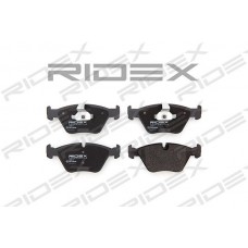 402B0116 RIDEX Комплект гальмівних колодок дисковий гальм