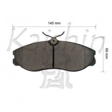 FK1213 KAISHIN Комплект гальмівних колодок дисковий гальм
