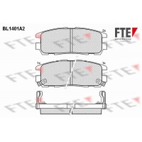 BL1401A2 FTE Комплект гальмівних колодок дисковий гальм