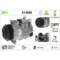 813888 VALEO Компресор кондиціонера