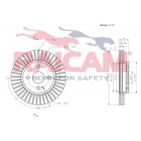 RD00421 RAICAM Гальмівний диск