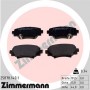 25878.140.1 ZIMMERMANN Комплект гальмівних колодок дисковий гальм