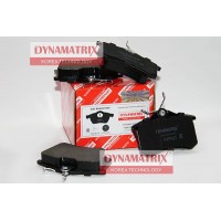 DBP4222 DYNAMATRIX Комплект гальмівних колодок дисковий гальм