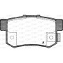 BPA0325.12 OPEN PARTS Комплект гальмівних колодок дисковий гальм