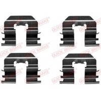 109-1780 QUICK BRAKE Комплектуючі колодки дискового гальма