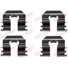 109-1780 QUICK BRAKE Комплектуючі колодки дискового гальма