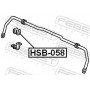 HSB-058 FEBEST Опора стабілізатора