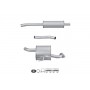 FS18023 Faurecia Середній глушник вихлопних газів