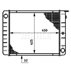 WG2183859 WILMINK GROUP Радіатор охолодження двигуна