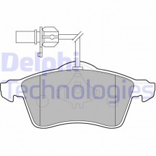 LP1707 DELPHI Комплект гальмівних колодок дисковий гальм