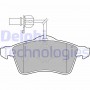 LP1707 DELPHI Комплект гальмівних колодок дисковий гальм