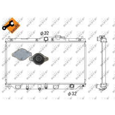 WG1721478 WILMINK GROUP Радіатор охолодження двигуна