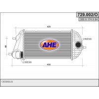 729.002/O AHE Интеркулер
