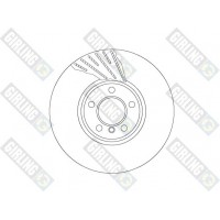 6066125 GIRLING Гальмівний диск