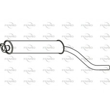 P43131 FENNO Середній глушник вихлопних газів