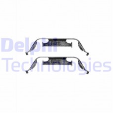 LX0331 DELPHI Комплектуючі колодки дискового гальма