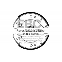 5234 EBC Brakes Комплект гальмівних колодок