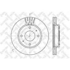 6020-3411V-SX STELLOX Гальмівний диск