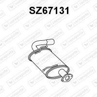 SZ67131 VENEPORTE Глушник вихлопних газів кінцевий