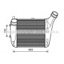 AI4318 AVA QUALITY COOLING Интеркулер