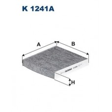 Фільтр повітря у внутрішньому просторі FILTRON K 1241A