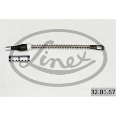 32.01.67 LINEX Тросик, cтояночный тормоз