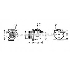 MSK456 AVA QUALITY COOLING Компресор кондиціонера