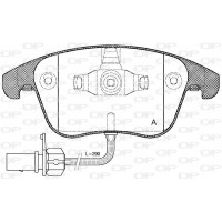 BPA1219.11 OPEN PARTS КомплеК т гальмівних колодок, дискове гальмо