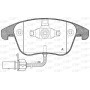 BPA1219.11 OPEN PARTS КомплеК т гальмівних колодок, дискове гальмо