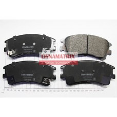 DBP1619 DYNAMATRIX Комплект гальмівних колодок дисковий гальм
