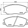 8DB 355 030-421 HELLA PAGID Комплект гальмівних колодок дисковий гальм