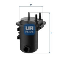 24.052.00 UFI Паливний фільтр