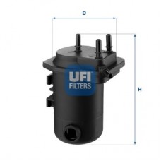 24.052.00 UFI Паливний фільтр