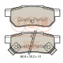 704-06015 IAP QUALITY PARTS Комплект гальмівних колодок дисковий гальм