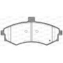 BPA0893.02 OPEN PARTS Комплект гальмівних колодок дисковий гальм