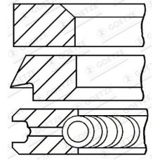 WG1187561 WILMINK GROUP Комплект поршневих кілець