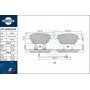 RT 2PD22392 ROTINGER Комплект гальмівних колодок дисковий гальм