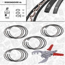 R1003400VR1 ET ENGINETEAM Комплект поршневих кілець