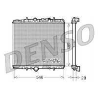 DRM07061 DENSO Радіатор охолодження двигуна